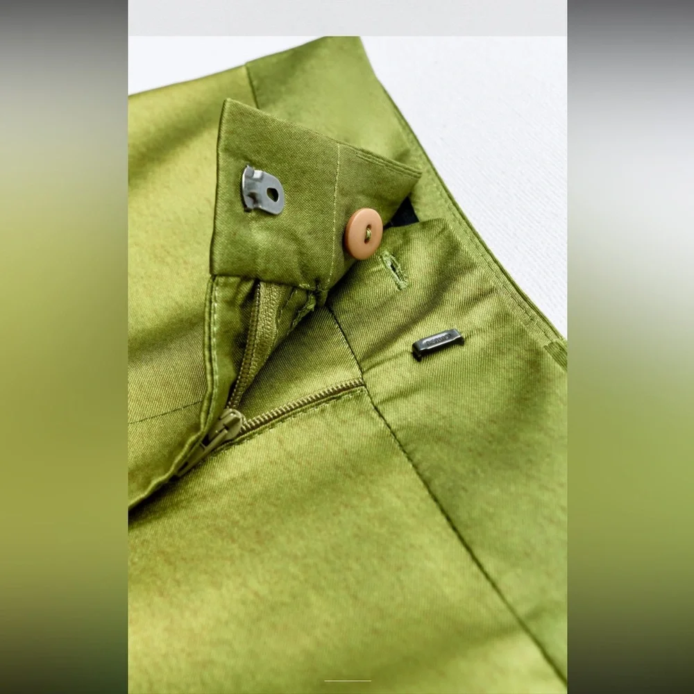 Zara tie dye satin effect wide leg pants - Picture 5 of 16